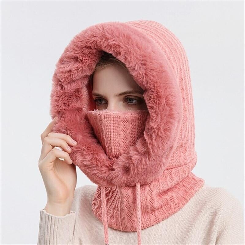 ⛄ 49% OFF❄️Warm knitted windbreaker hat (Perfect   Gift🎁)