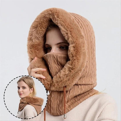 ⛄ 49% OFF❄️Warm knitted windbreaker hat (Perfect   Gift🎁)