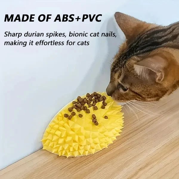 (🔥Summer Sale - 49% OFF) Durian Self-Adhesive Cat Scratcher Toy
