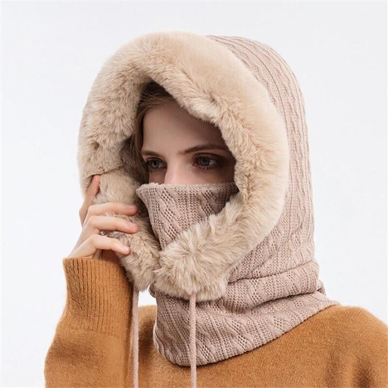 ⛄ 49% OFF❄️Warm knitted windbreaker hat (Perfect   Gift🎁)
