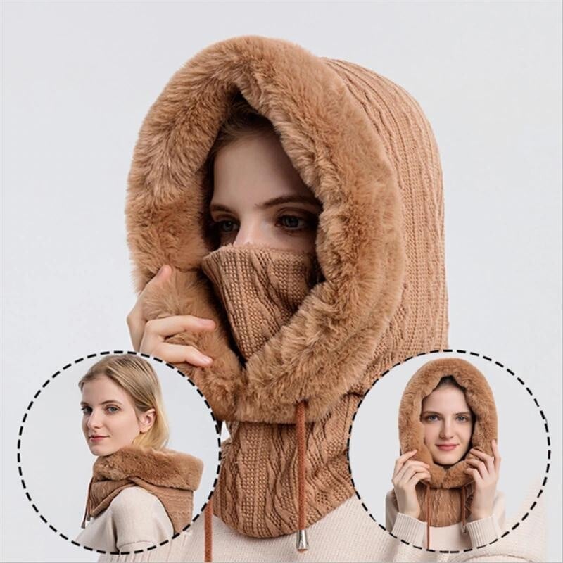 ⛄ 49% OFF❄️Warm knitted windbreaker hat (Perfect   Gift🎁)